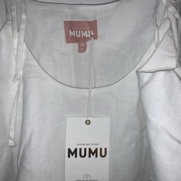 Show Me Your MuMu ruffle crop top. Size - XL. NWT. - Picture 2 of 4